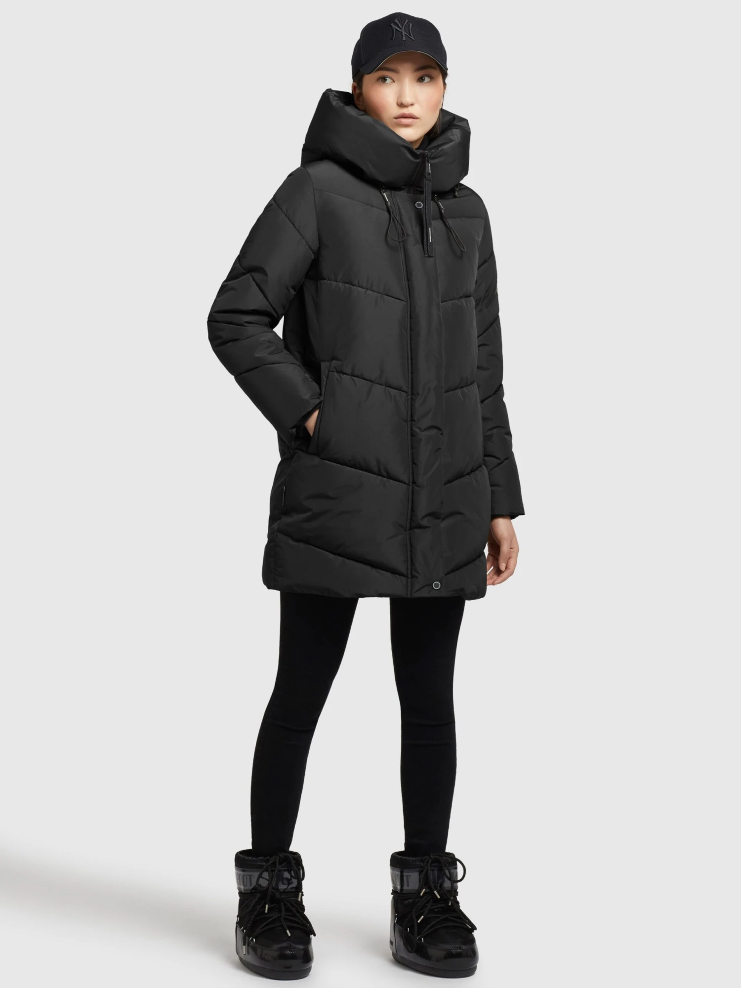 Khujo Vestes Dhiver Veste D’hiver Jordis 4 Femme Noir 6 Khujo Vestes Dhiver Veste D’hiver Jordis 4 Femme Noir - Image 6