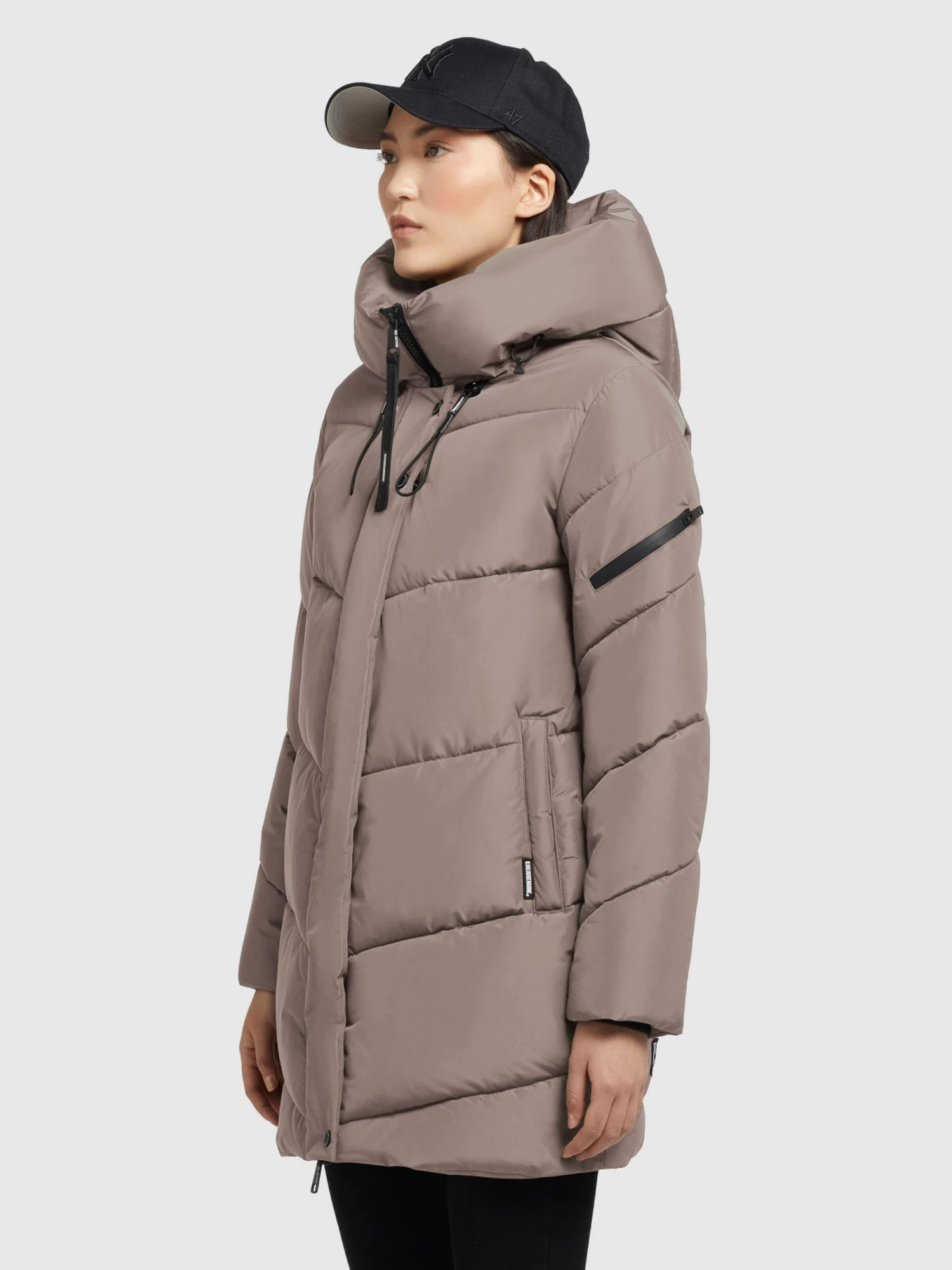 Khujo Vestes Dhiver Veste D’hiver Jordis 4 Femme Taupe 5 Khujo Vestes Dhiver Veste D’hiver Jordis 4 Femme Taupe - Image 5