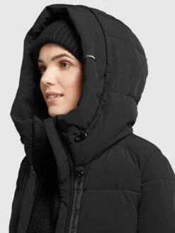 Khujo Manteaux Courts Manteau D’hiver Wente Femme Noir 14 Khujo Manteaux Courts Manteau D’hiver Wente Femme Noir -Khujo Boutique 107b10deef56333ffcc4ea0a177ca73e