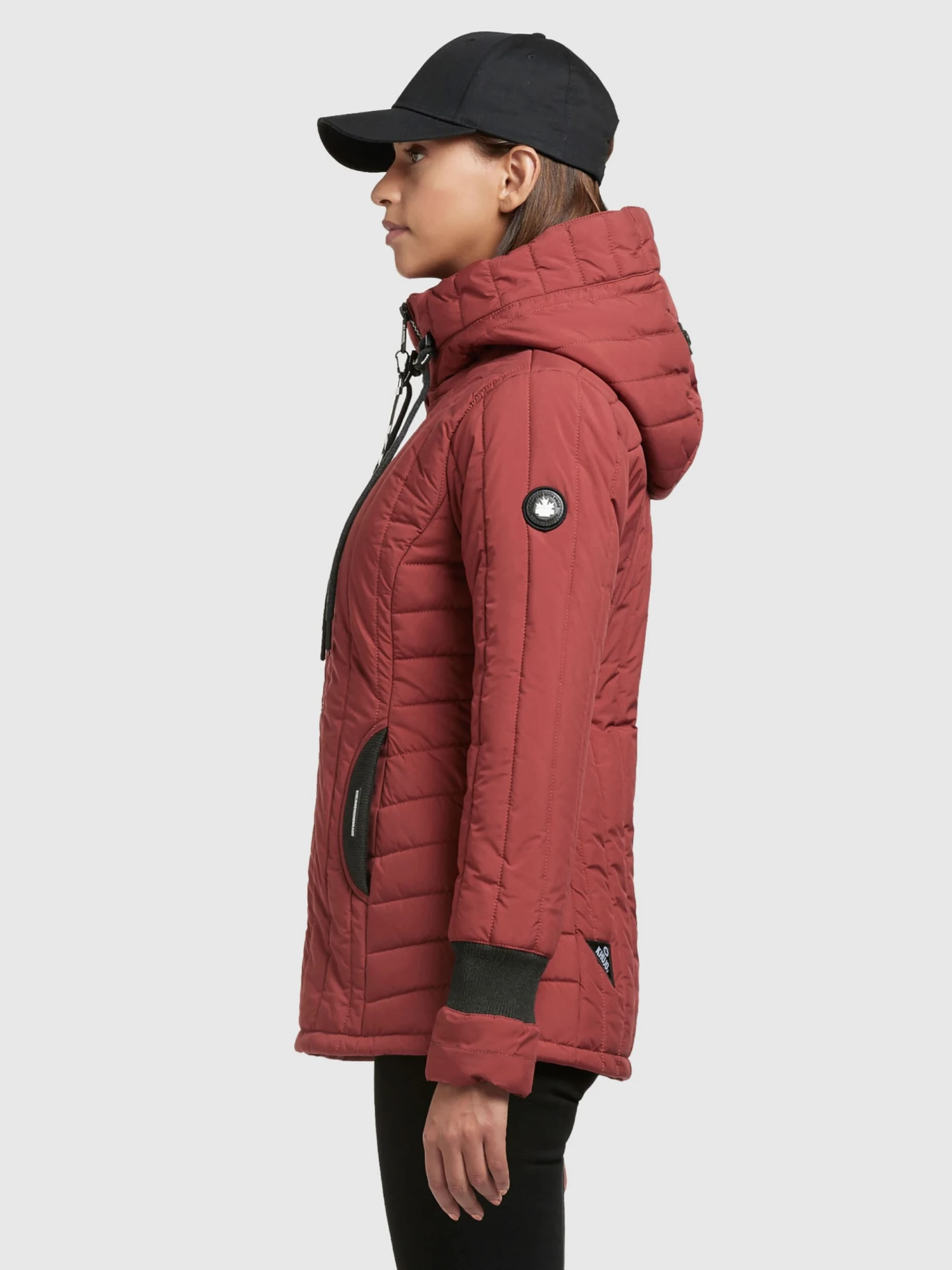 Khujo Vestes Dhiver Veste D’hiver Tweety Femme Rouge Rouille 5 Khujo Vestes Dhiver Veste D’hiver Tweety Femme Rouge Rouille - Image 5