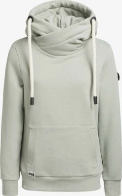 Khujo Sweats à Capuche Sweat-shirt Rhabea Femme Vert Pastel