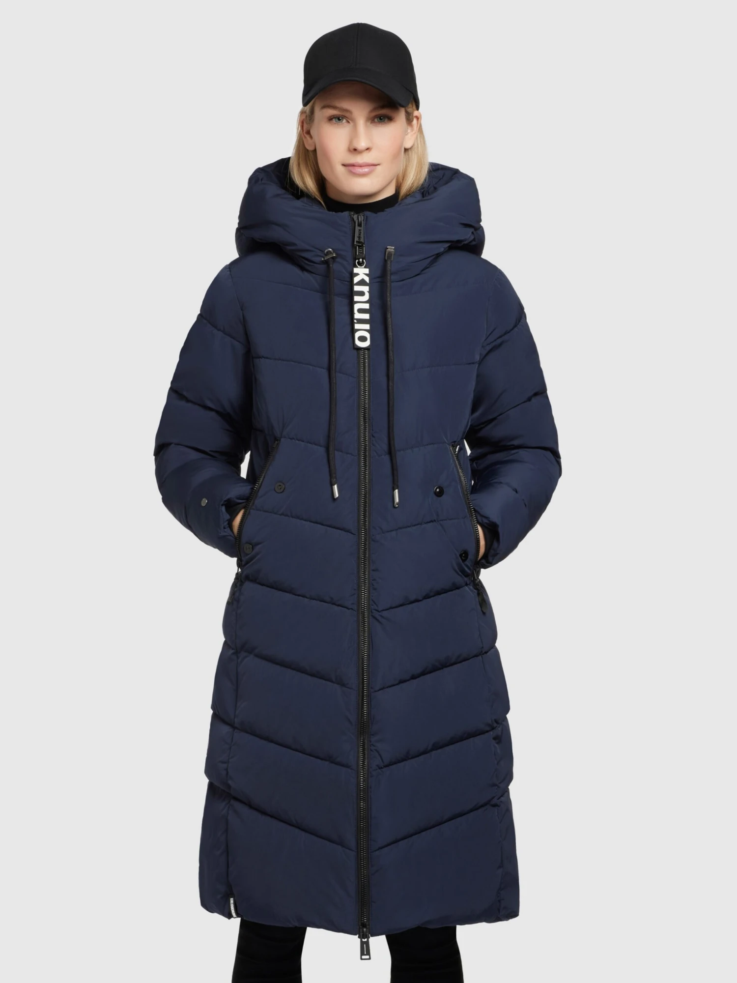 Khujo Manteaux De Mi-saison Manteau Mi-saison Klayd Femme Bleu Foncé 2 Khujo Manteaux De Mi-saison Manteau Mi-saison Klayd Femme Bleu Foncé - Image 2