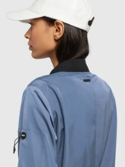 Khujo Vestes De Mi-saison Veste Mi-saison Stence2 Femme Bleu-gris -Khujo Boutique 1289189d163f3936af065b51a62a39ee 1