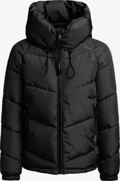 Khujo Vestes Dhiver Veste D’hiver Esila Femme Noir