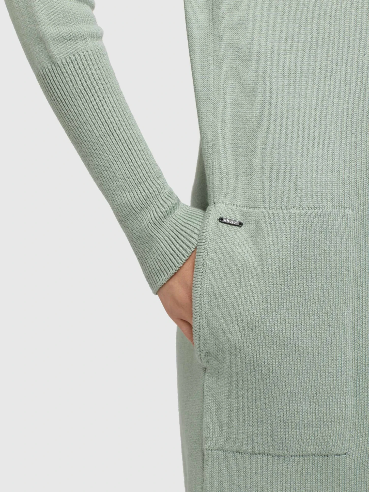 Khujo Gilets Cardigan Elina Femme Menthe 7 Khujo Gilets Cardigan Elina Femme Menthe - Image 7