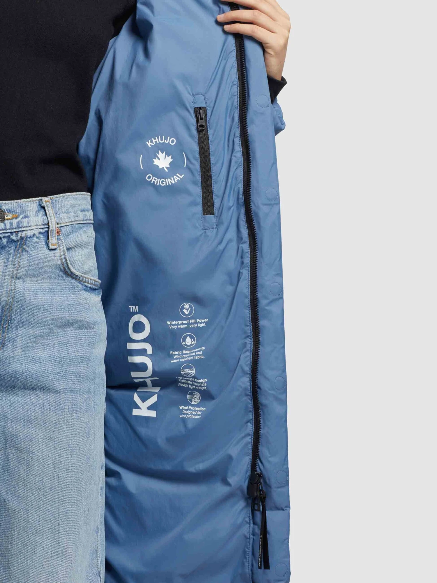 Khujo Manteaux Dhiver Manteau D’hiver Julina Femme Bleu 8 Khujo Manteaux Dhiver Manteau D’hiver Julina Femme Bleu - Image 8