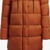 Khujo Manteaux Dhiver Manteau D’hiver LAMERA Femme Orange