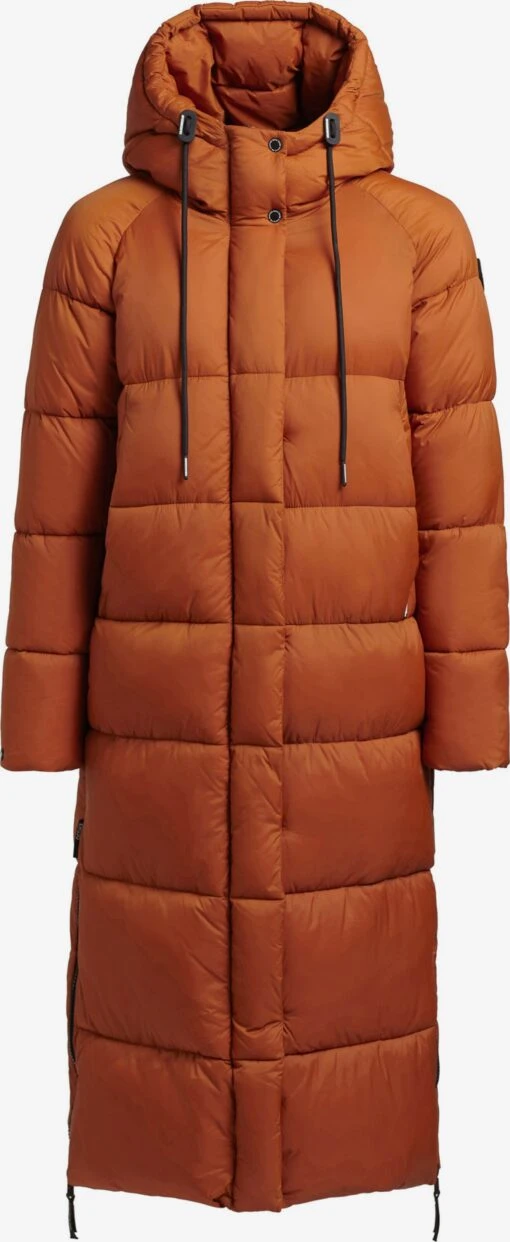 Khujo Manteaux Dhiver Manteau D’hiver LAMERA Femme Orange
