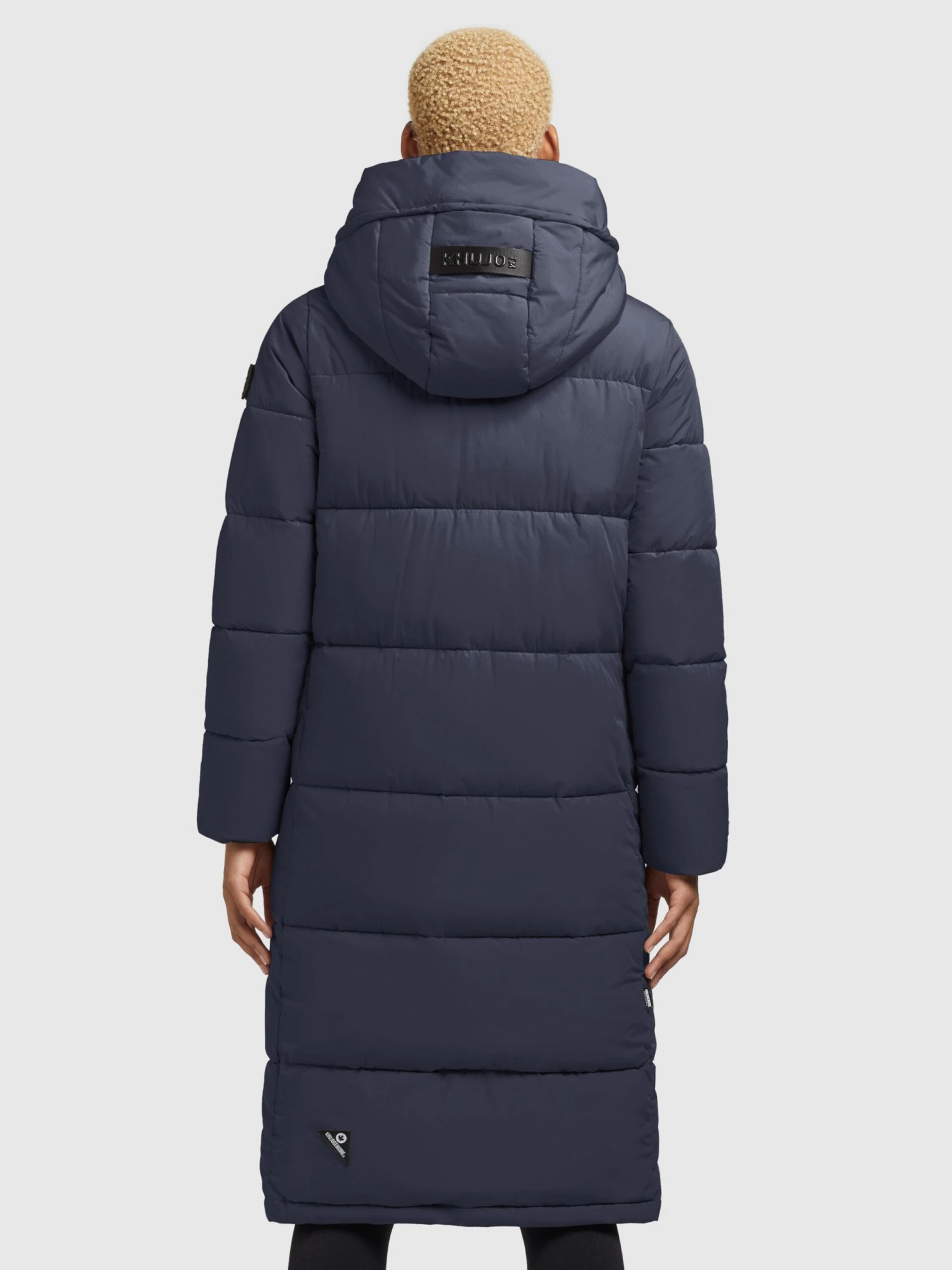 Khujo Manteaux Dhiver Manteau D’hiver TIONE Femme Bleu Marine 4 Khujo Manteaux Dhiver Manteau D’hiver TIONE Femme Bleu Marine - Image 4