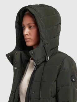 Khujo Manteaux Courts Manteau D’hiver Cups Femme Vert Foncé 14 Khujo Manteaux Courts Manteau D’hiver Cups Femme Vert Foncé -Khujo Boutique 1445bab07def79a4638247c1d4856f73