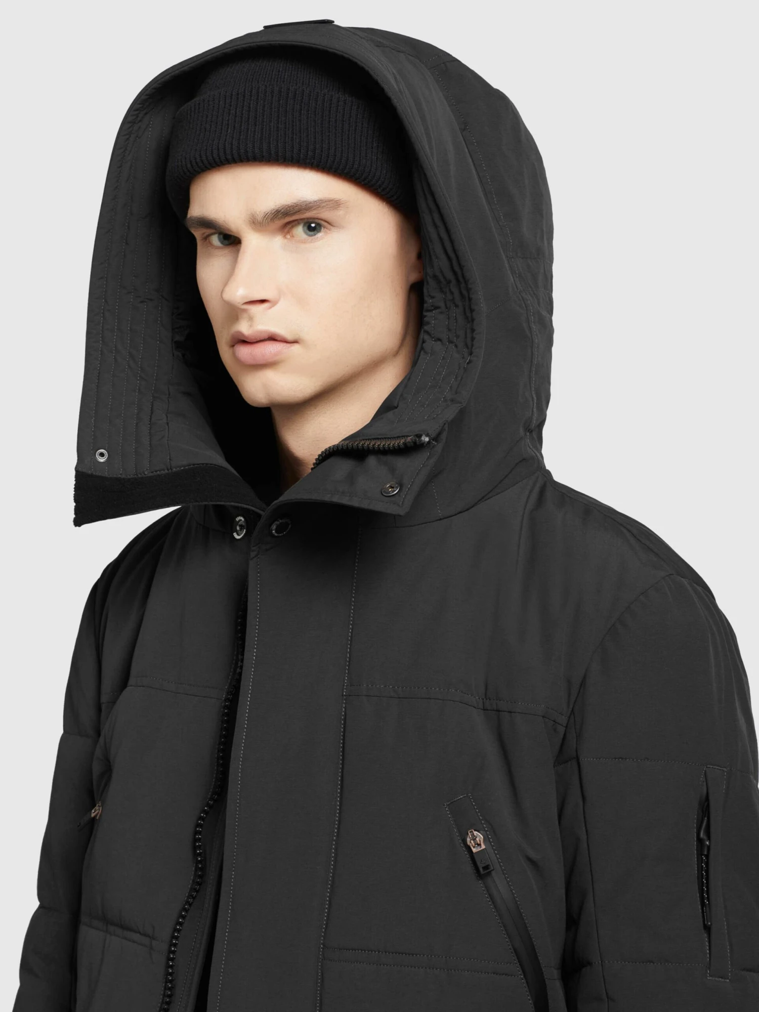 Khujo Vestes Dhiver Veste D’hiver Fank Homme Noir 7 Khujo Vestes Dhiver Veste D’hiver Fank Homme Noir - Image 7