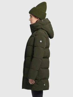 Khujo Manteaux Courts Manteau D’hiver Wente Femme Kaki 12 Khujo Manteaux Courts Manteau D’hiver Wente Femme Kaki -Khujo Boutique 146de751db3ba2f5b6d87c8275b21456