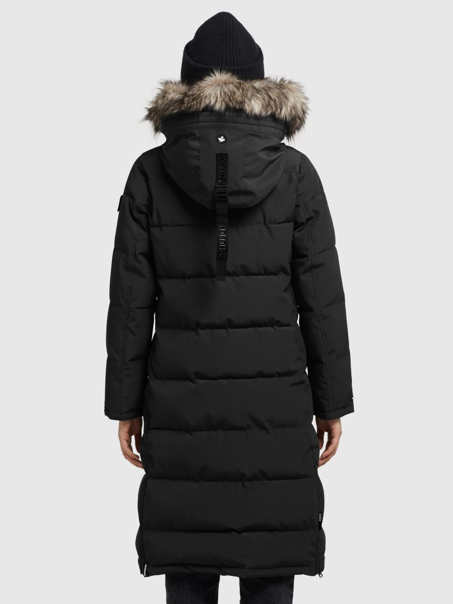 Khujo Manteaux Dhiver Manteau D’hiver LOLL Femme Noir 4 Khujo Manteaux Dhiver Manteau D’hiver LOLL Femme Noir - Image 4