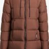 Khujo Manteaux Dhiver Manteau D’hiver Youma Femme Caramel