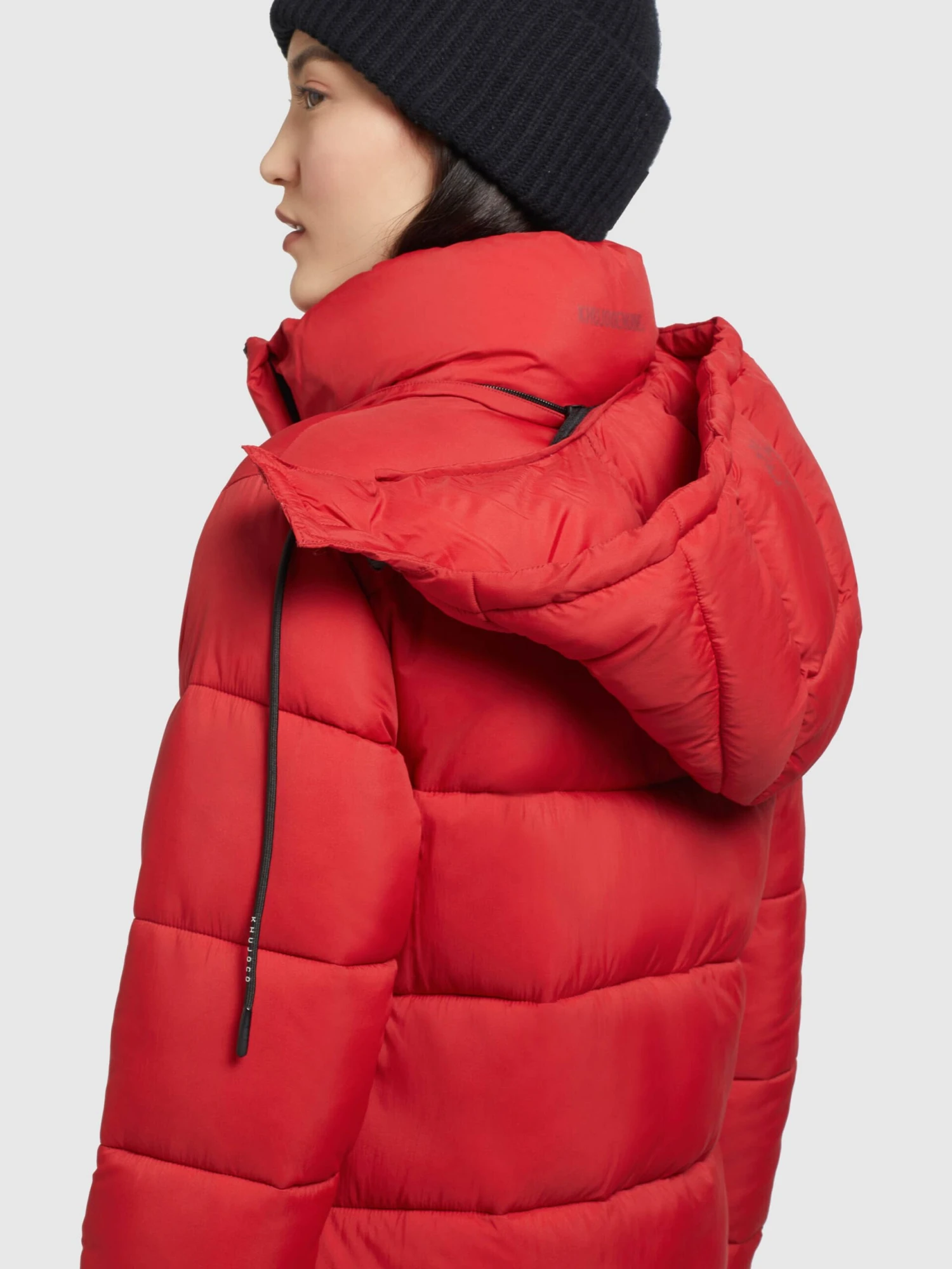 Khujo Manteaux Dhiver Manteau D’hiver Julina Femme Rouge 8 Khujo Manteaux Dhiver Manteau D’hiver Julina Femme Rouge - Image 8