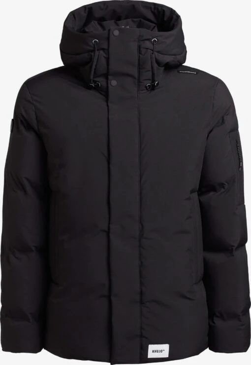 Khujo Vestes Dhiver Veste D’hiver Cann Homme Noir