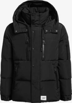 Khujo Boutique 29 Khujo Vestes Dhiver Veste D’hiver Bizkit Homme Noir