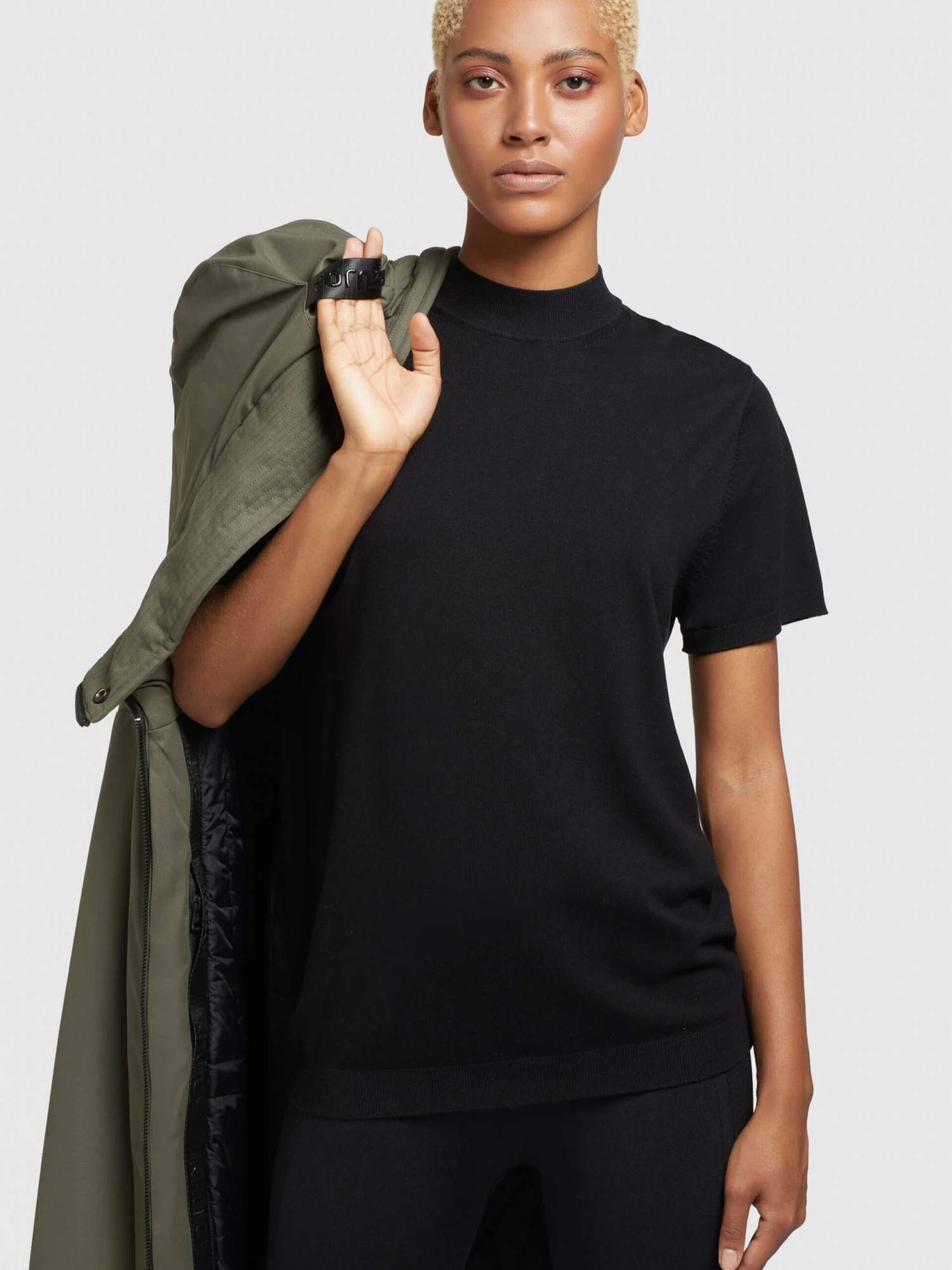 Khujo Manteaux De Mi-saison Manteau Mi-saison LISAD Femme Kaki 8 Khujo Manteaux De Mi-saison Manteau Mi-saison LISAD Femme Kaki - Image 8