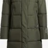 Khujo Manteaux Dhiver Manteau D’hiver Soulani2 Femme Vert Foncé
