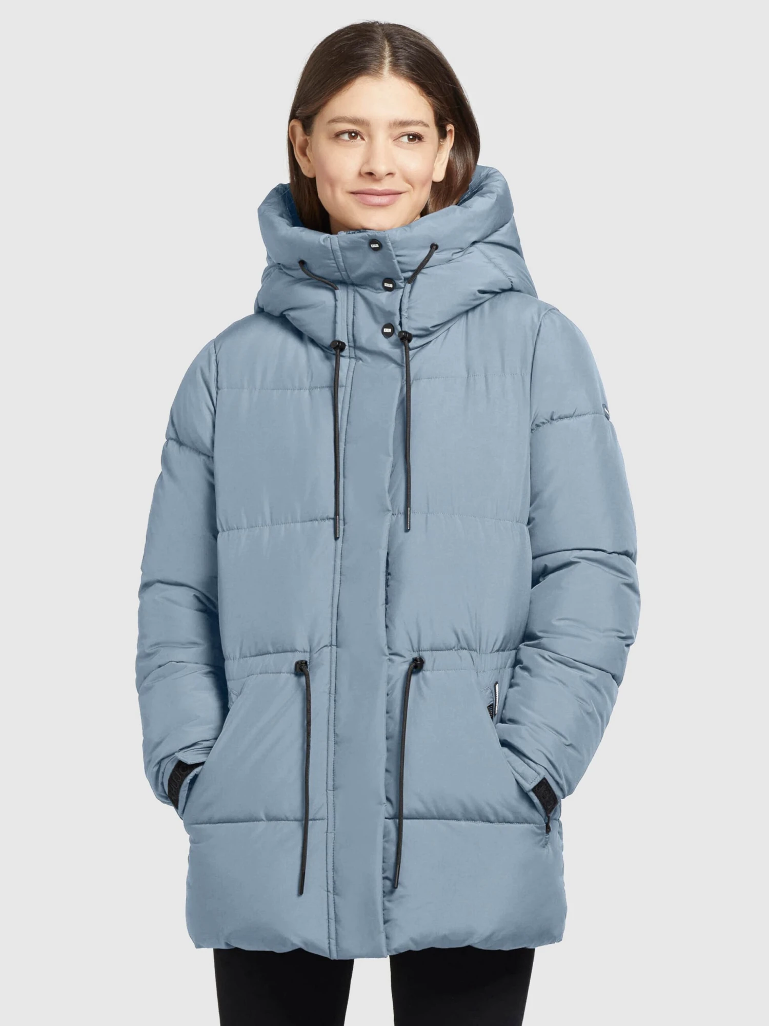 Khujo Vestes Dhiver Veste D’hiver Leviani2 Femme Bleu-gris 2 Khujo Vestes Dhiver Veste D’hiver Leviani2 Femme Bleu-gris - Image 2