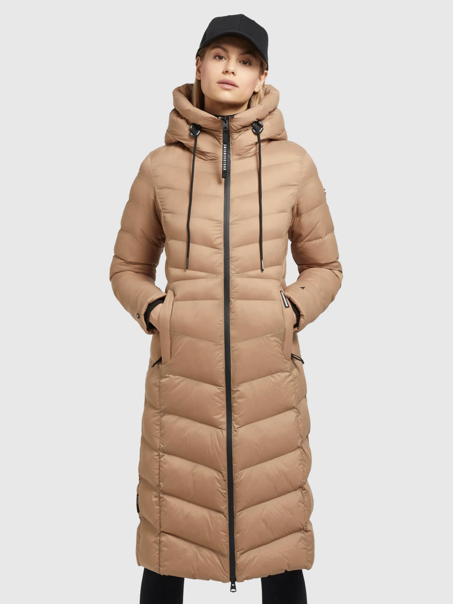Khujo Manteaux Dhiver Manteau D’hiver Ingram 2 Femme Beige Foncé 4 Khujo Manteaux Dhiver Manteau D’hiver Ingram 2 Femme Beige Foncé - Image 4