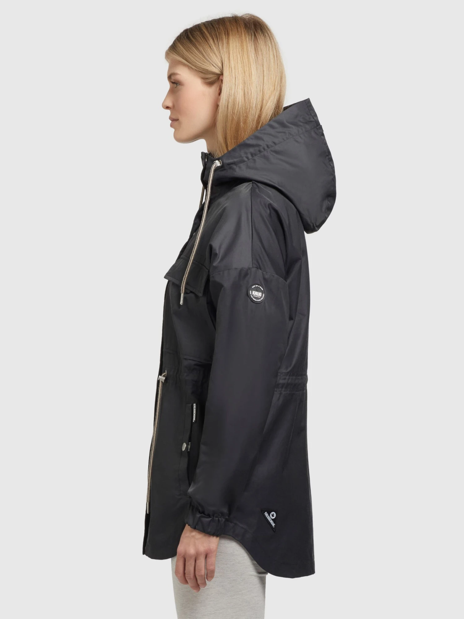 Khujo Vestes De Mi-saison Veste Mi-saison PRAYATA Femme Gris Foncé 5 Khujo Vestes De Mi-saison Veste Mi-saison PRAYATA Femme Gris Foncé - Image 5