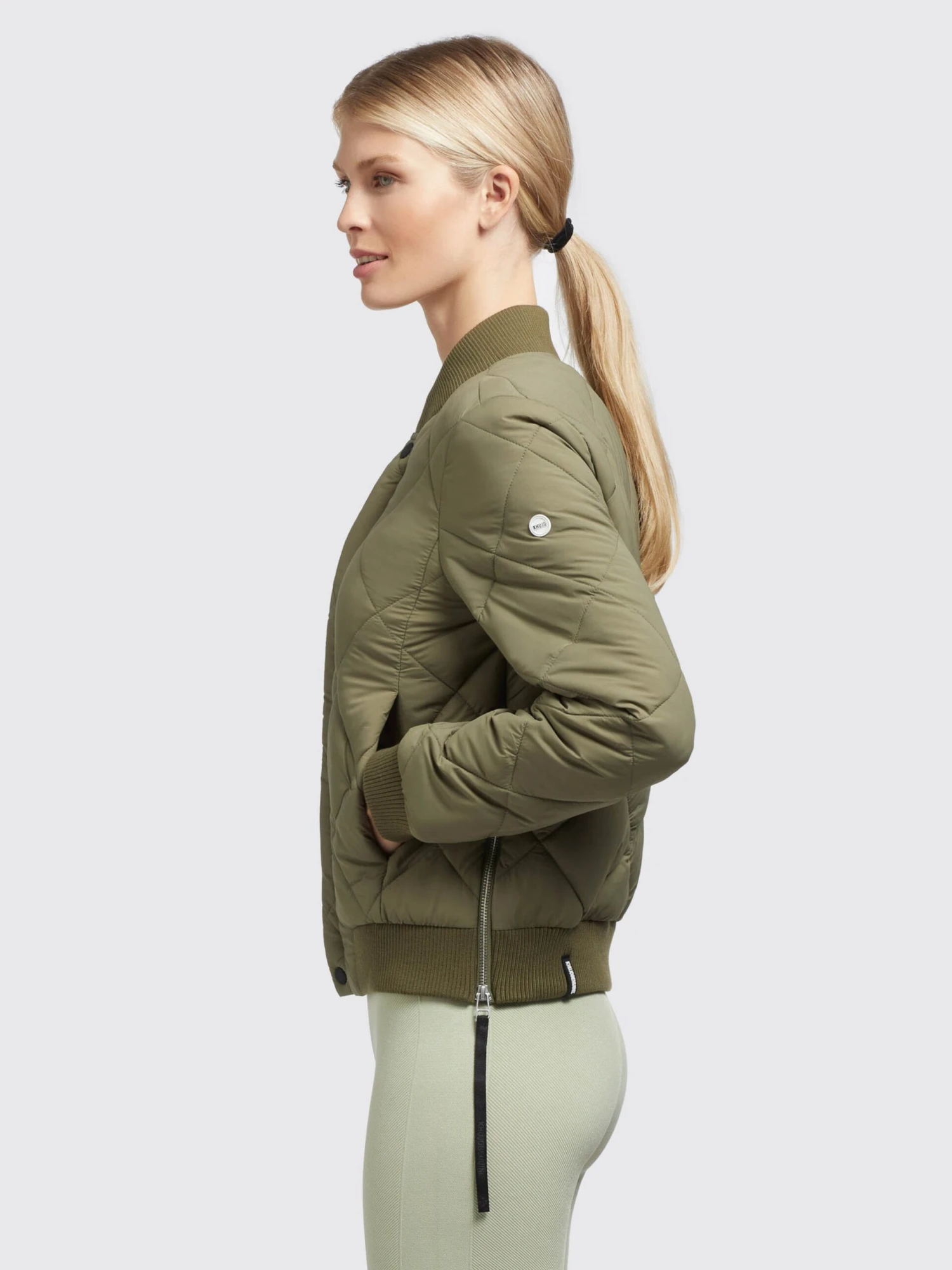 Khujo Vestes De Mi-saison Veste Mi-saison Leona Femme Olive 5 Khujo Vestes De Mi-saison Veste Mi-saison Leona Femme Olive - Image 5