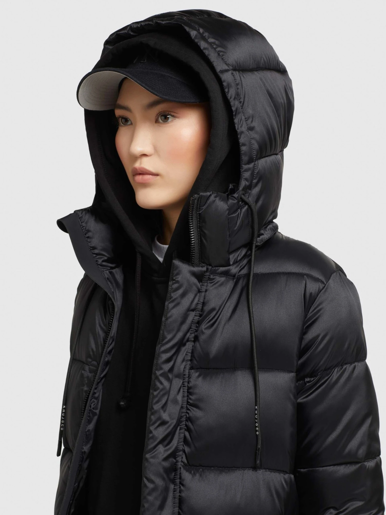 Khujo Manteaux Dhiver Manteau D’hiver Julina Femme Noir 7 Khujo Manteaux Dhiver Manteau D’hiver Julina Femme Noir - Image 7