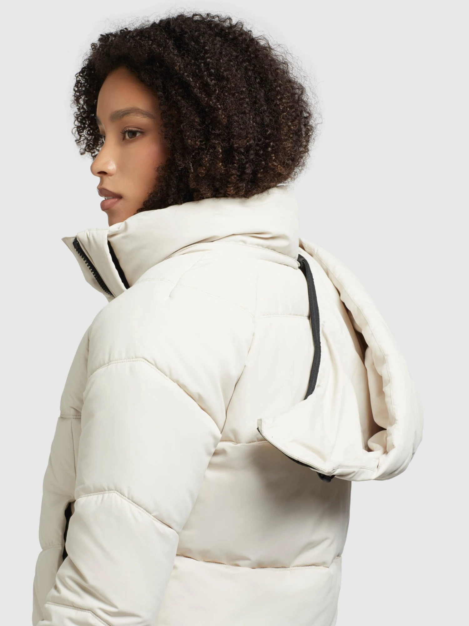 Khujo Vestes Dhiver Veste D’hiver Monty 2 Femme Blanc Cassé 8 Khujo Vestes Dhiver Veste D’hiver Monty 2 Femme Blanc Cassé - Image 8