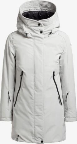 Khujo Vestes Dhiver Veste D’hiver Viona 3 Femme Gris Clair