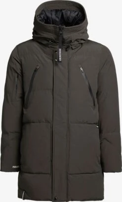 Khujo Vestes Dhiver Veste D’hiver REXX Homme Olive