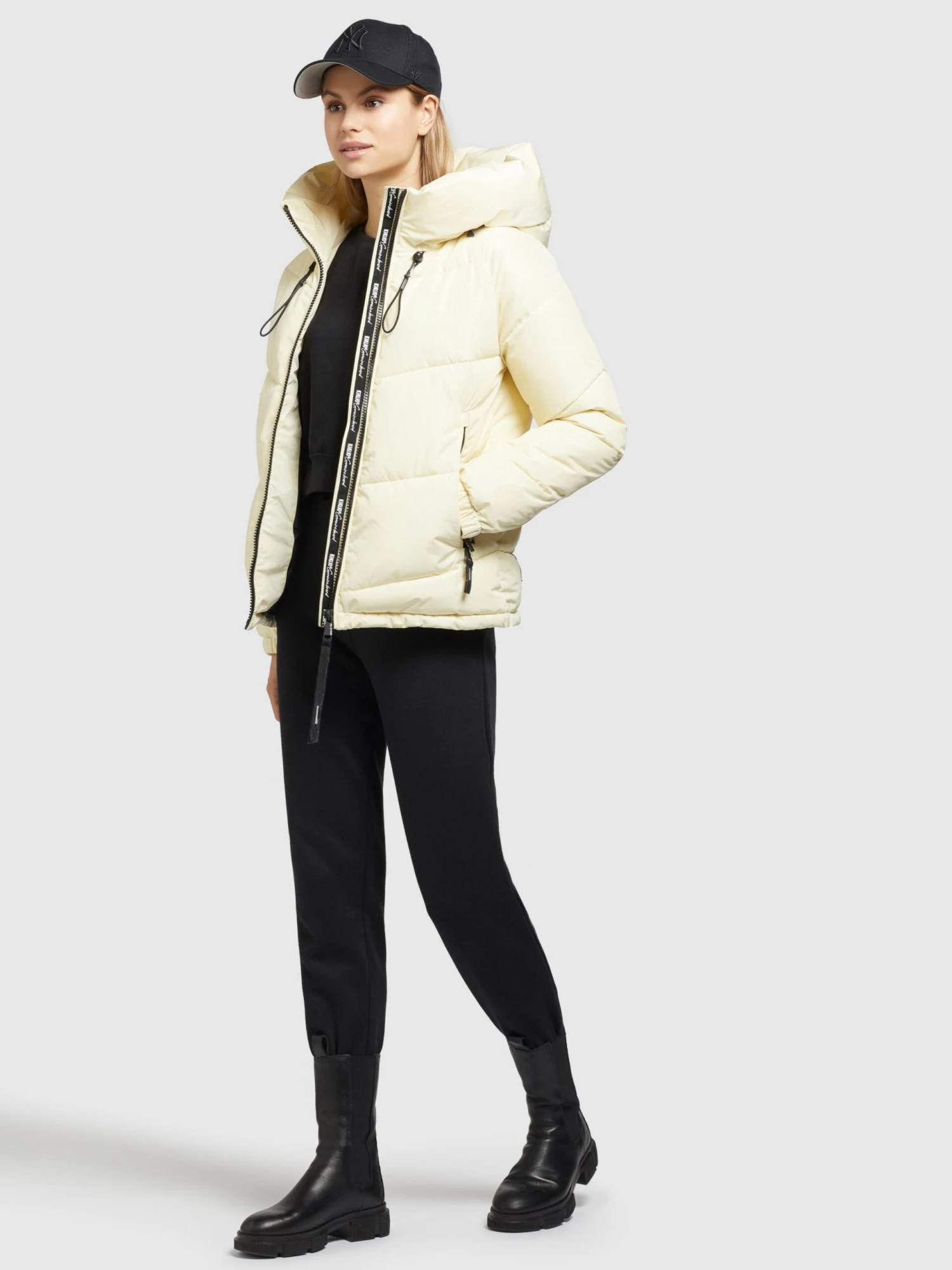 Khujo Vestes Dhiver Veste D’hiver Esila Femme Jaune Pastel 6 Khujo Vestes Dhiver Veste D’hiver Esila Femme Jaune Pastel - Image 6