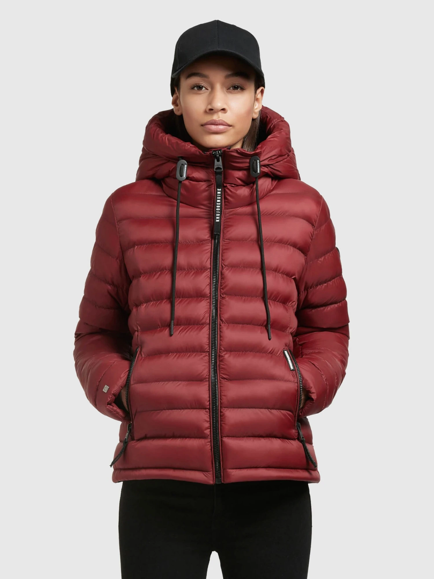 Khujo Vestes Dhiver Veste D’hiver Lona Shine Femme Rouge Rouille 2 Khujo Vestes Dhiver Veste D’hiver Lona Shine Femme Rouge Rouille - Image 2