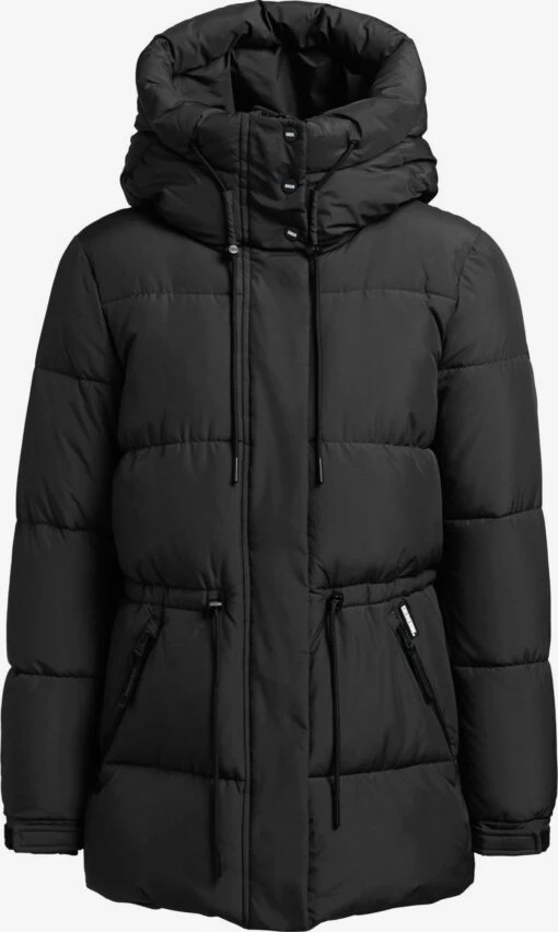 Khujo Vestes Dhiver Veste D’hiver Leviani Femme Noir