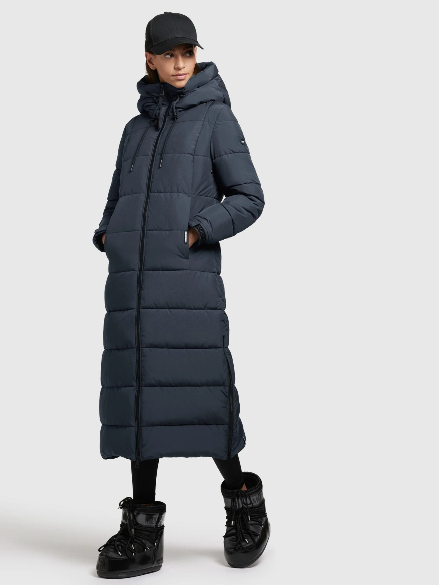 Khujo Manteaux Dhiver Manteau D’hiver Deria Femme Bleu Foncé 3 Khujo Manteaux Dhiver Manteau D’hiver Deria Femme Bleu Foncé - Image 3