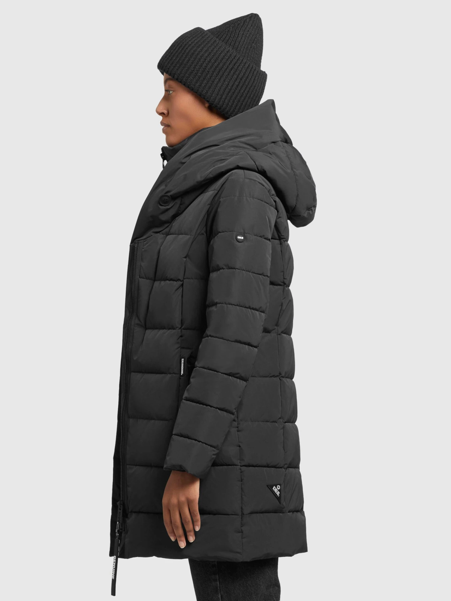 Khujo Manteaux Courts Manteau D’hiver Floyt Femme Noir 5 Khujo Manteaux Courts Manteau D’hiver Floyt Femme Noir - Image 5