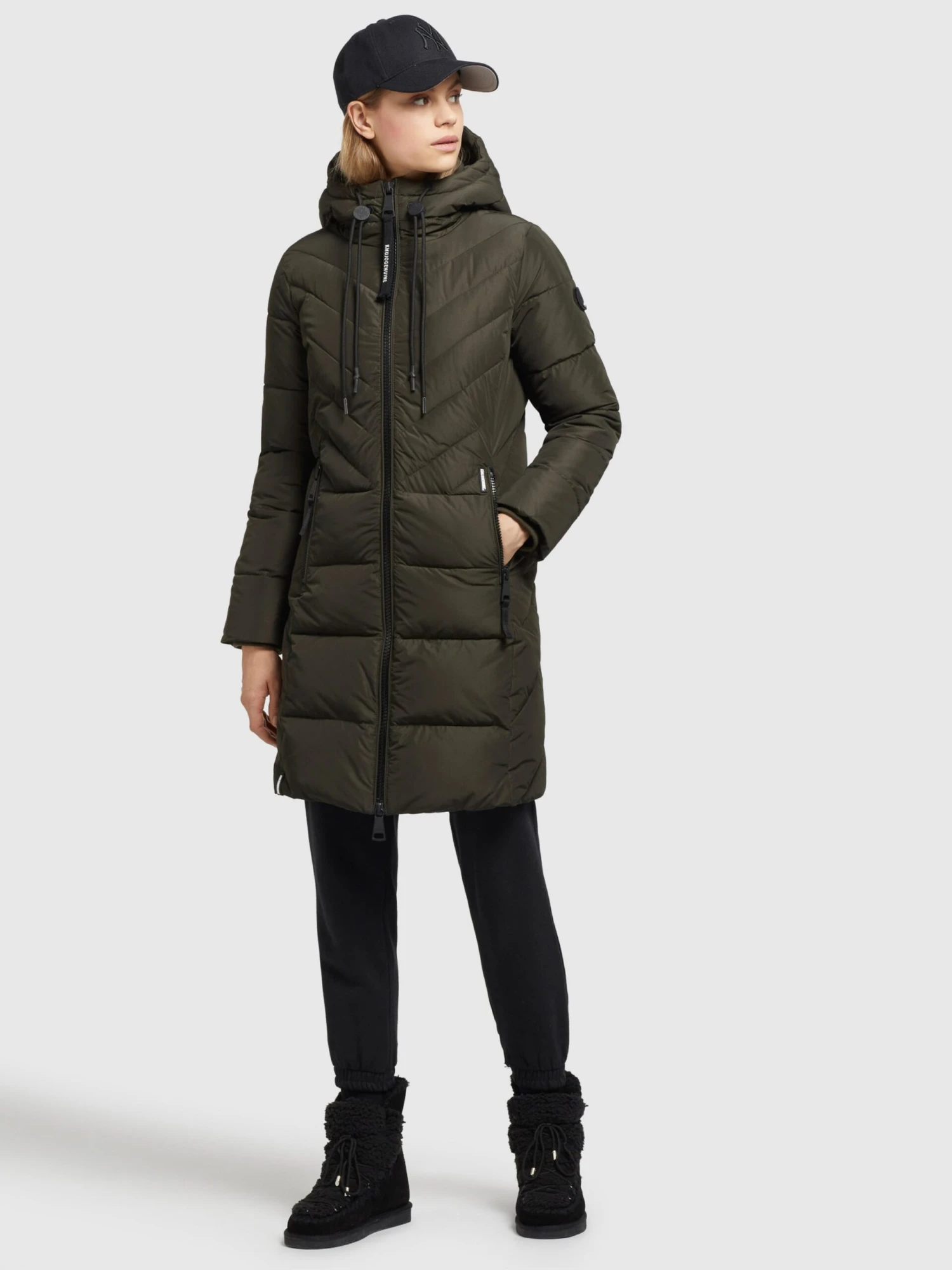 Khujo Manteaux De Mi-saison Manteau Mi-saison Mugg Femme Olive 6 Khujo Manteaux De Mi-saison Manteau Mi-saison Mugg Femme Olive - Image 6