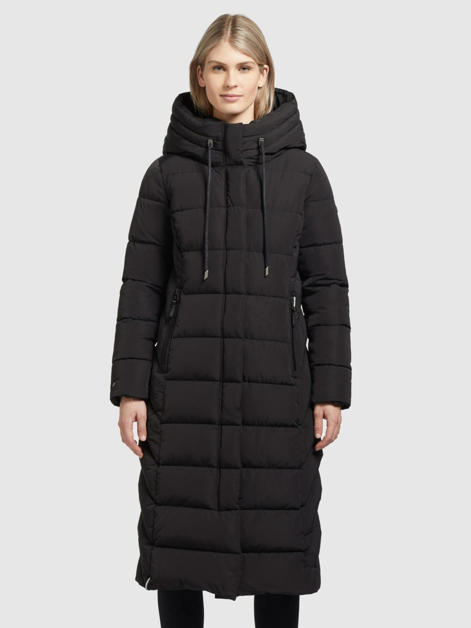 Khujo Manteaux Dhiver Manteau D’hiver Gamber Femme Noir 2 Khujo Manteaux Dhiver Manteau D’hiver Gamber Femme Noir - Image 2