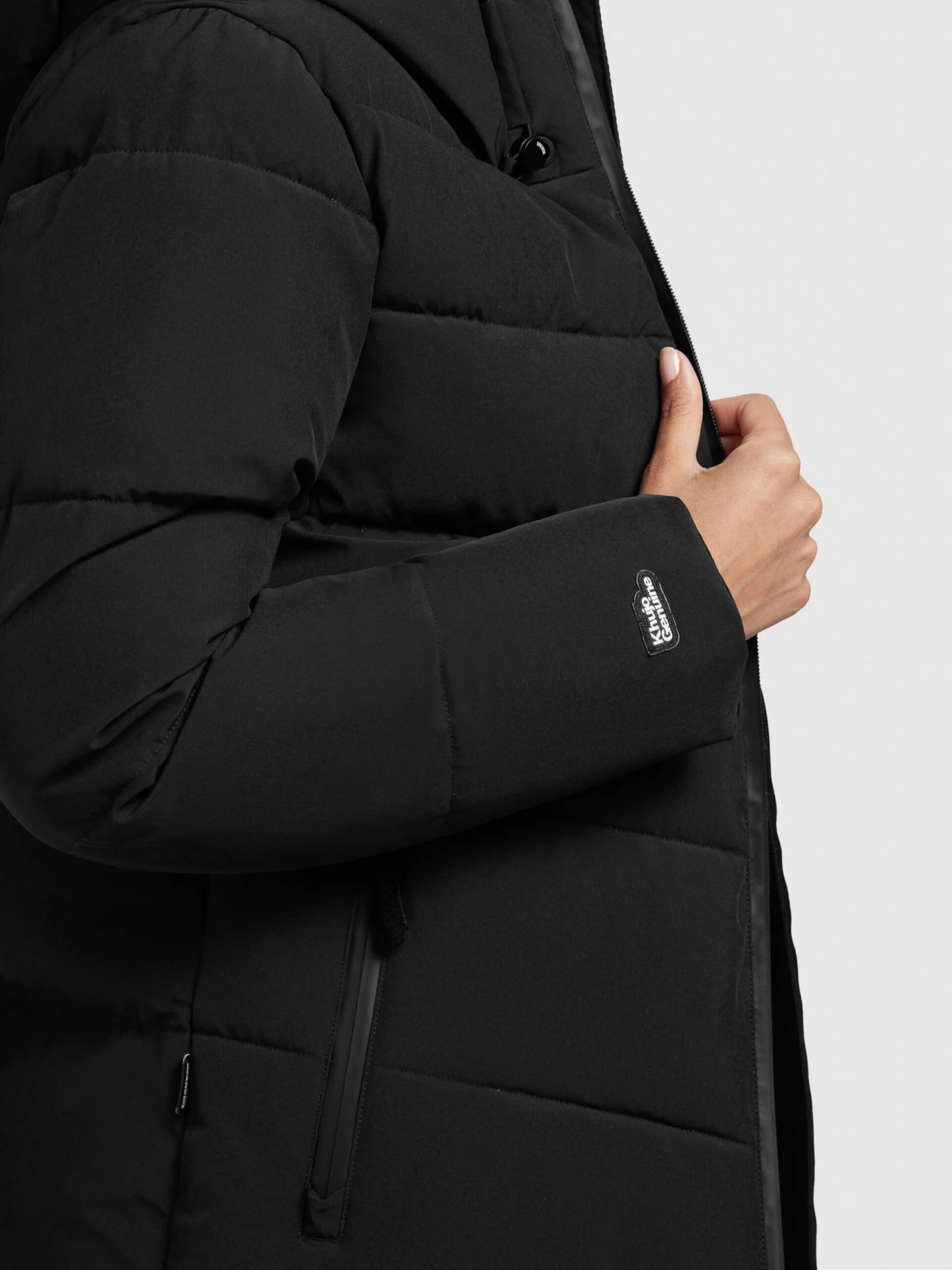 Khujo Vestes Dhiver Veste D’hiver Fames Femme Noir 8 Khujo Vestes Dhiver Veste D’hiver Fames Femme Noir - Image 8