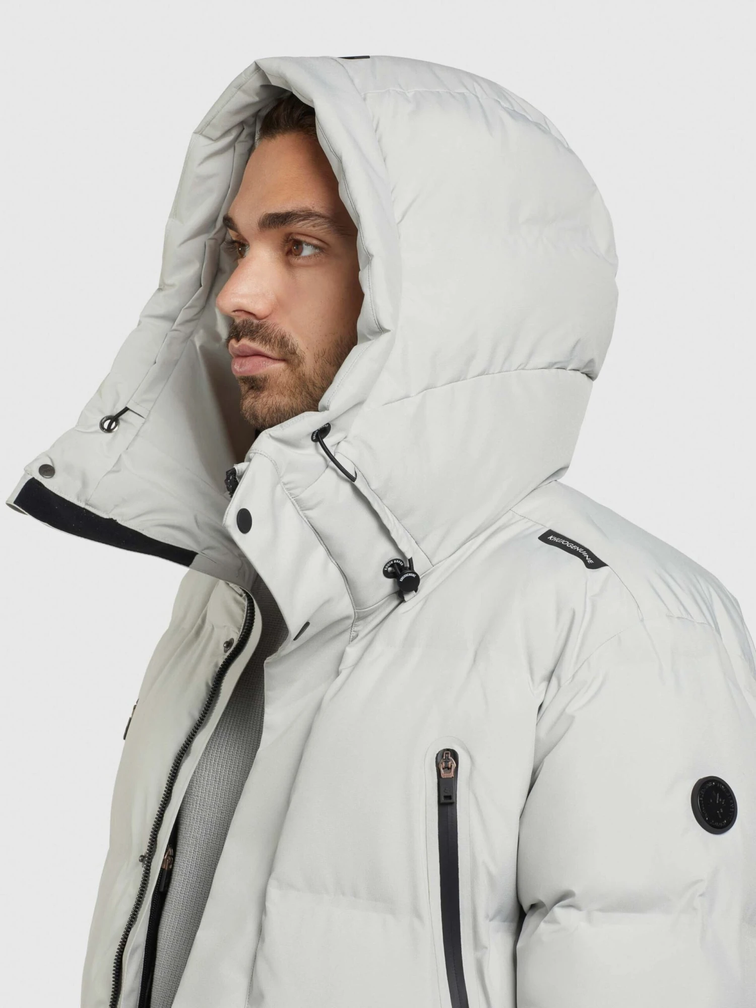 Khujo Vestes Dhiver Veste D’hiver Clide Homme Blanc 8 Khujo Vestes Dhiver Veste D’hiver Clide Homme Blanc - Image 8