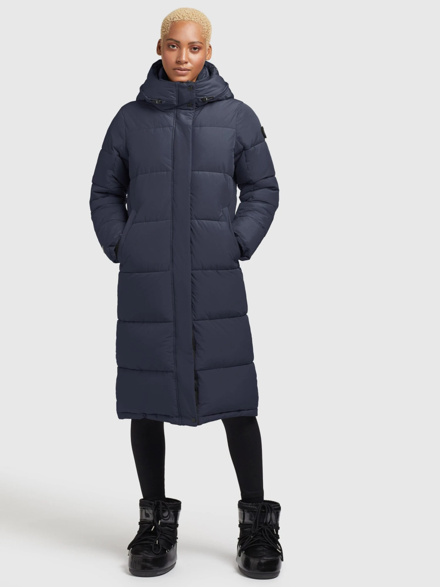 Khujo Manteaux Dhiver Manteau D’hiver TIONE Femme Bleu Marine 6 Khujo Manteaux Dhiver Manteau D’hiver TIONE Femme Bleu Marine - Image 6