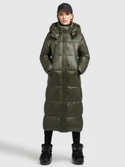 Khujo Manteaux Dhiver Manteau D’hiver Melona Femme Kaki 10 Khujo Manteaux Dhiver Manteau D’hiver Melona Femme Kaki -Khujo Boutique 1f3562874e82c1b037f8c2839674a299