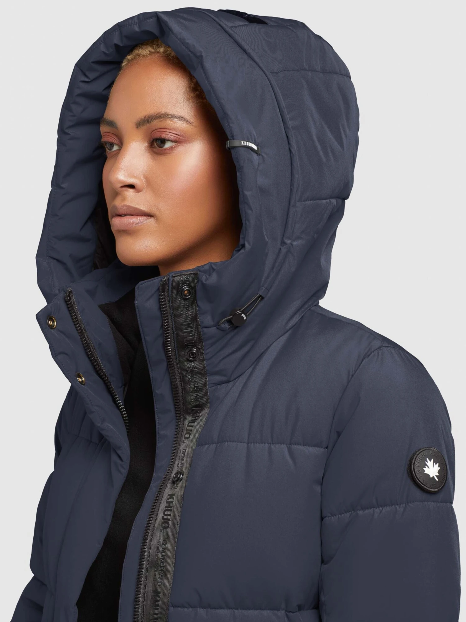 Khujo Manteaux Dhiver Manteau D’hiver TIONE Femme Bleu Marine 7 Khujo Manteaux Dhiver Manteau D’hiver TIONE Femme Bleu Marine - Image 7