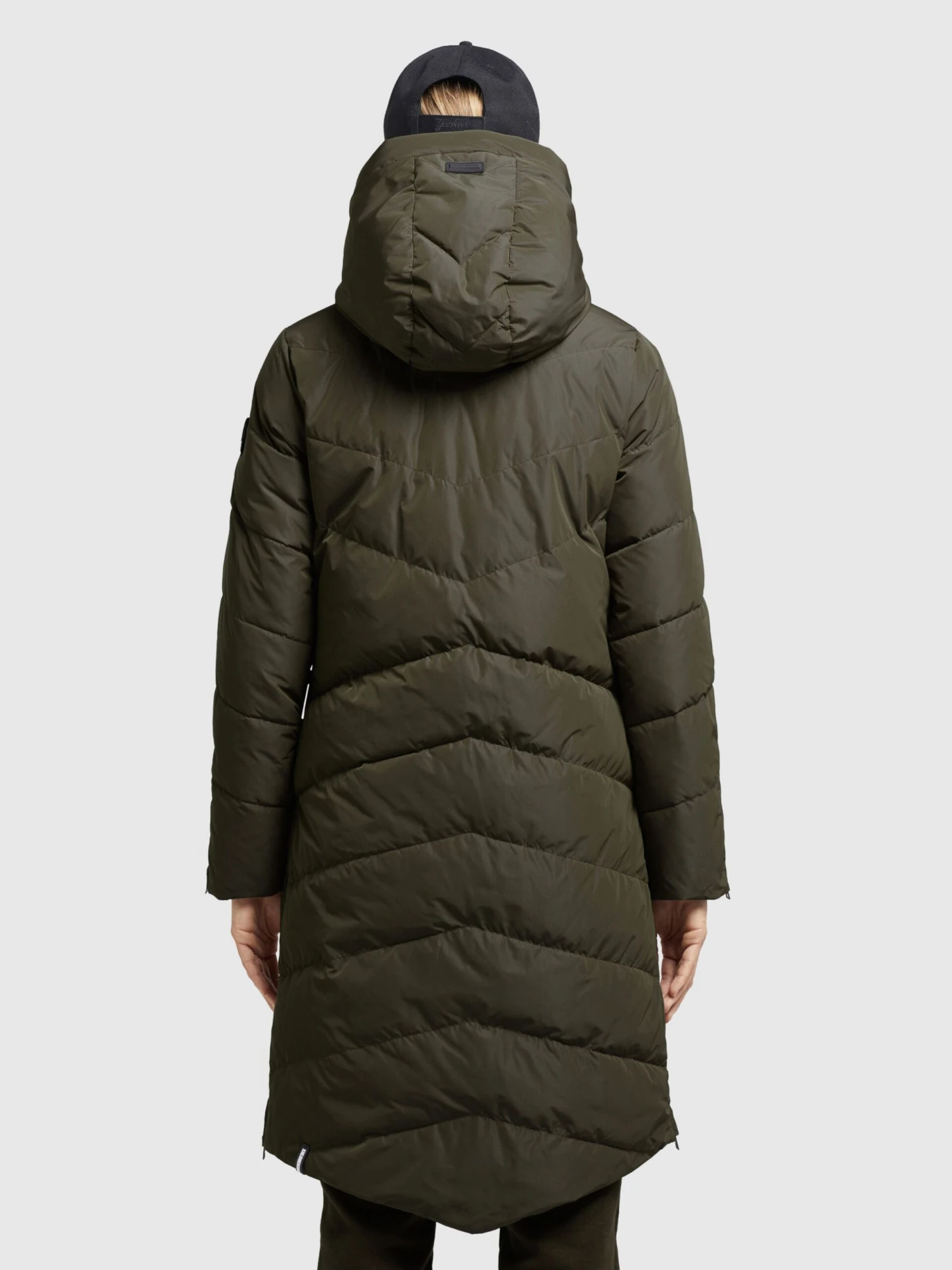 Khujo Manteaux Dhiver Manteau D’hiver Huba Femme Vert Foncé 4 Khujo Manteaux Dhiver Manteau D’hiver Huba Femme Vert Foncé - Image 4