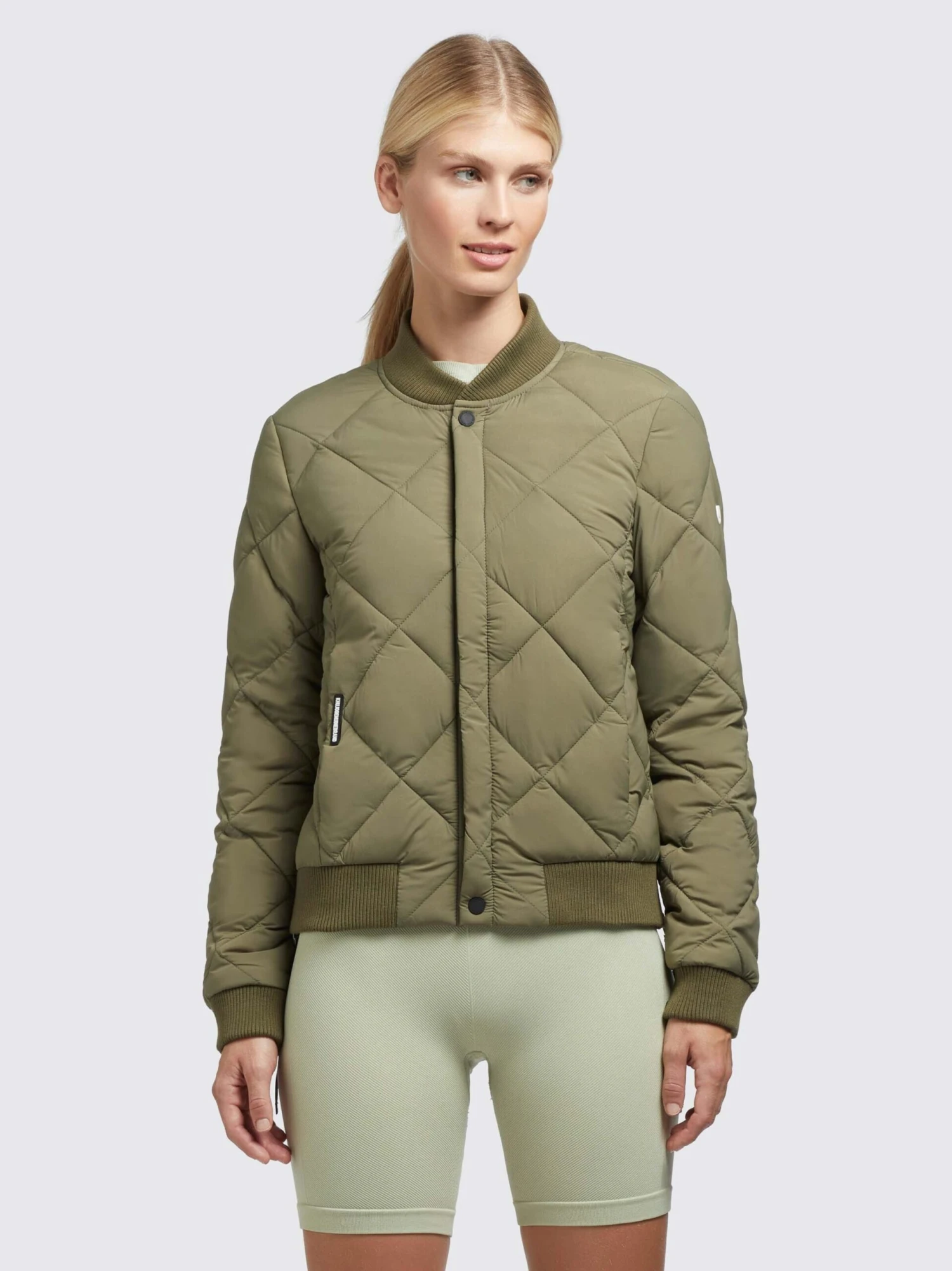 Khujo Vestes De Mi-saison Veste Mi-saison Leona Femme Olive 2 Khujo Vestes De Mi-saison Veste Mi-saison Leona Femme Olive - Image 2
