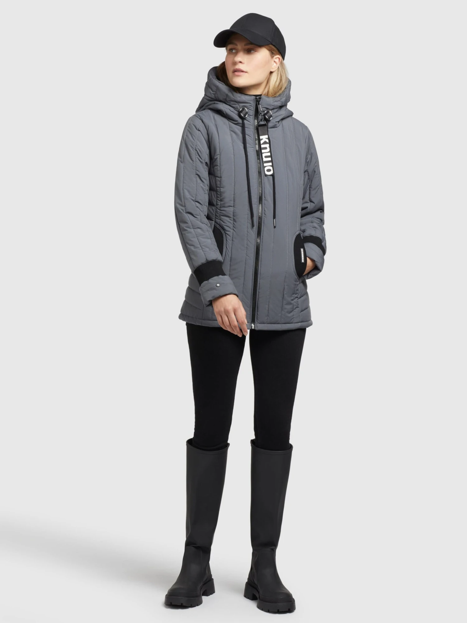 Khujo Vestes Dhiver Veste D’hiver Tweety Femme Gris 6 Khujo Vestes Dhiver Veste D’hiver Tweety Femme Gris - Image 6