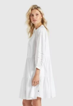 Khujo Robes Fluides Robe-chemise Crepes Femme Blanc 11 Khujo Robes Fluides Robe-chemise Crepes Femme Blanc -Khujo Boutique 218c64a8da298f23839a2b6c1d46e287