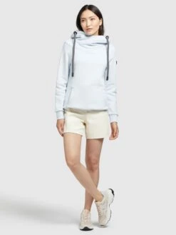 Khujo Sweats à Capuche Sweat-shirt Rhabea Femme Bleu Clair 13 Khujo Sweats à Capuche Sweat-shirt Rhabea Femme Bleu Clair -Khujo Boutique 21900f08daf9c6f4f60f09ce63798364