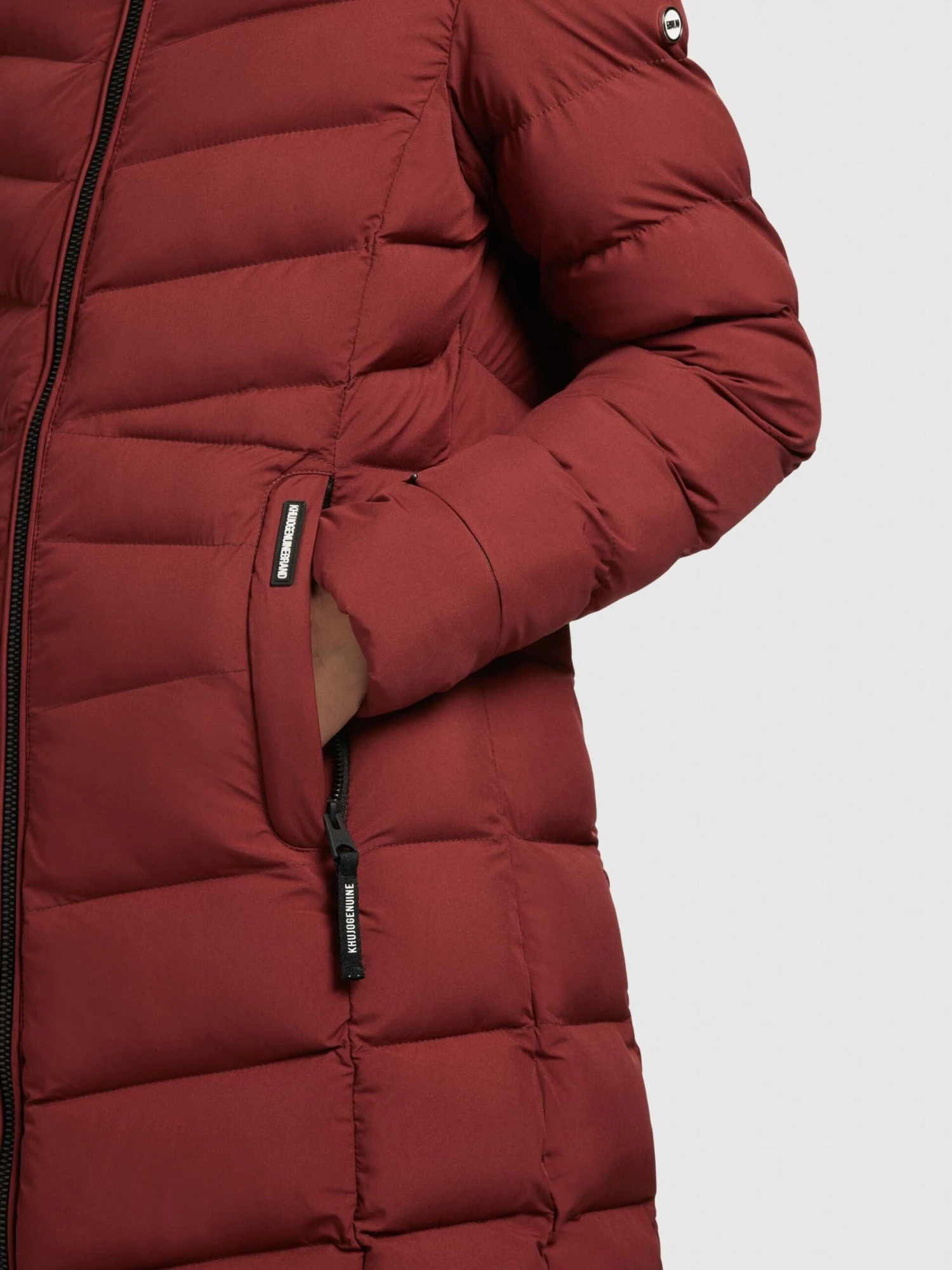 Khujo Manteaux Courts Manteau D’hiver Tuhani Femme Rouge Rouille 8 Khujo Manteaux Courts Manteau D’hiver Tuhani Femme Rouge Rouille - Image 8