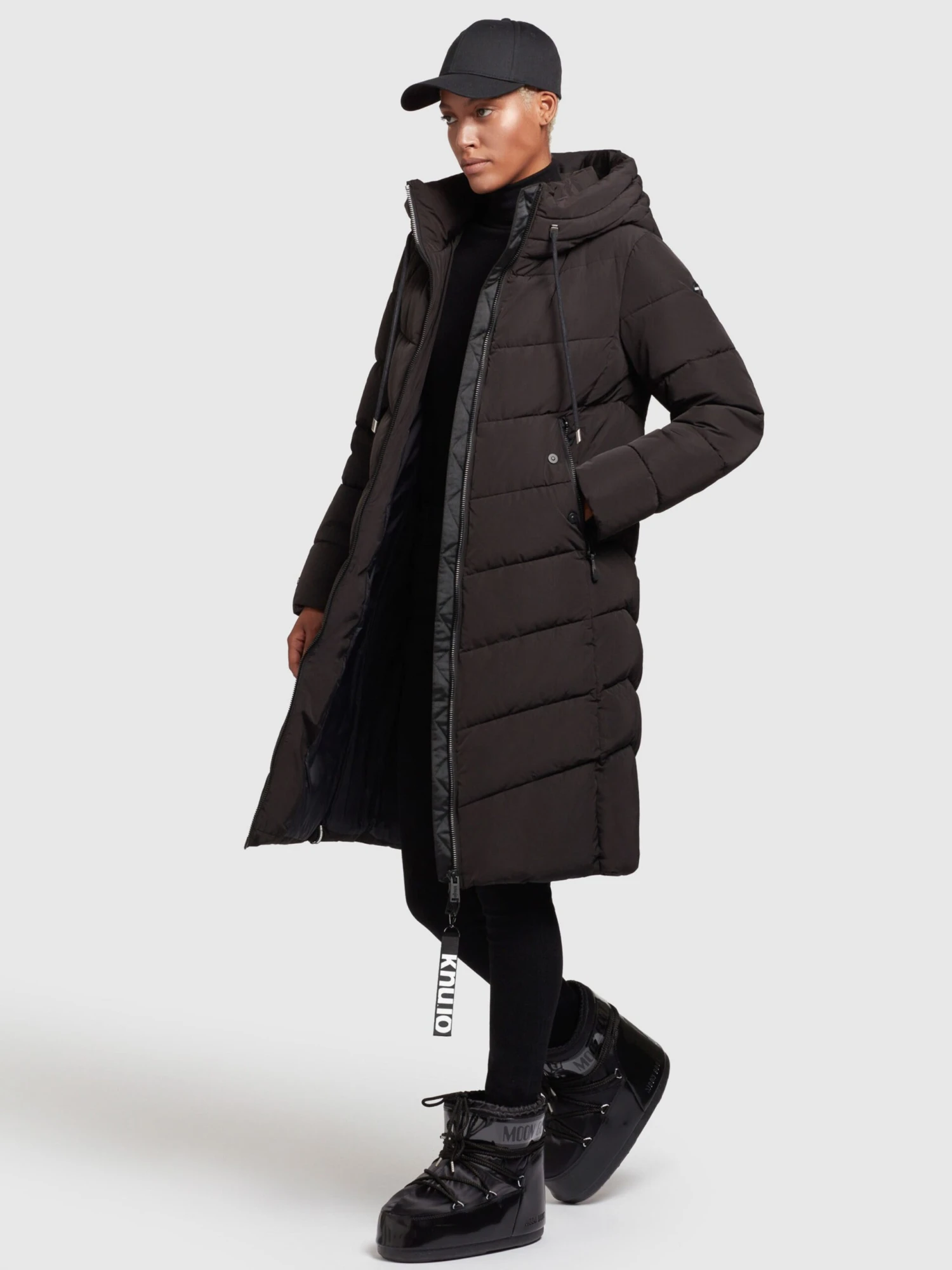 Khujo Manteaux Dhiver Manteau D’hiver Ayleena Femme Noir 3 Khujo Manteaux Dhiver Manteau D’hiver Ayleena Femme Noir - Image 3